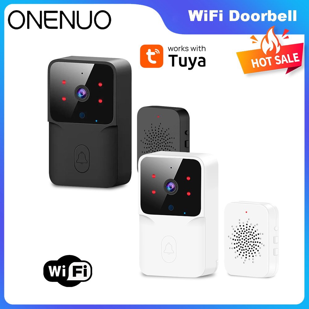 Home Security Front Door Camera - Tuya WiFi Video Deurbel Draadloze HD
