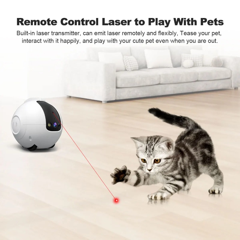 Bewakingscamera voor huisdiere - Home Security Robot recensie en prijs