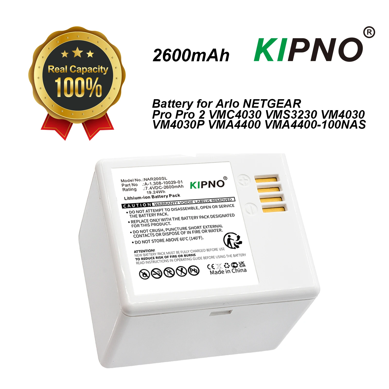 KIPNO vervangende batterij A-1 - Home Security Battery Replacement recensie en prijs