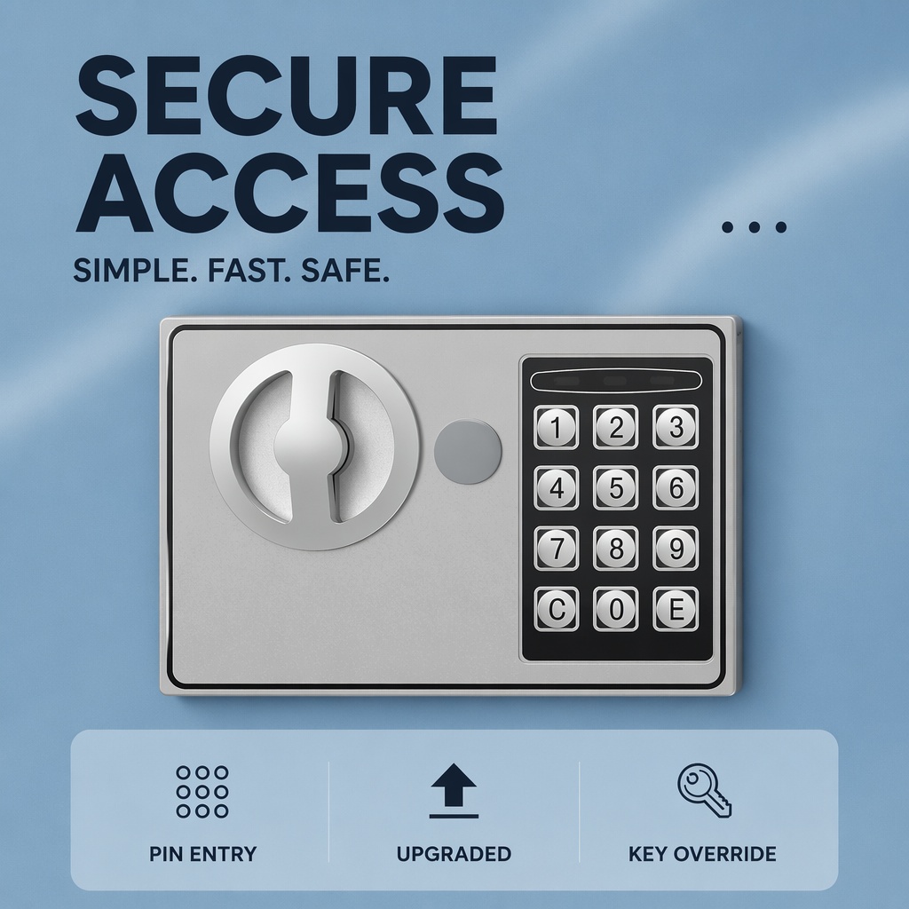 Volledig stalen elektronische  - Home Security Items recensie en prijs