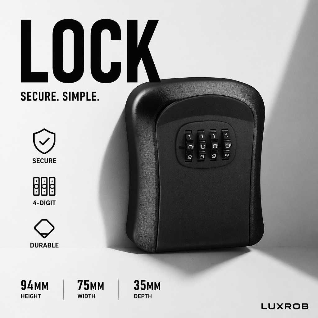 Wandmontage waterdichte sleute - Home Security Box recensie en prijs